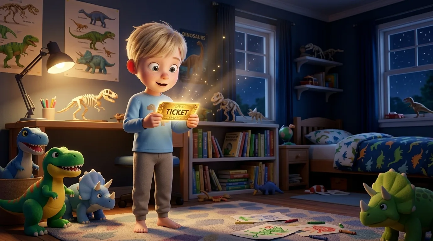 The Dinosaur Campout — personalised storybook preview
