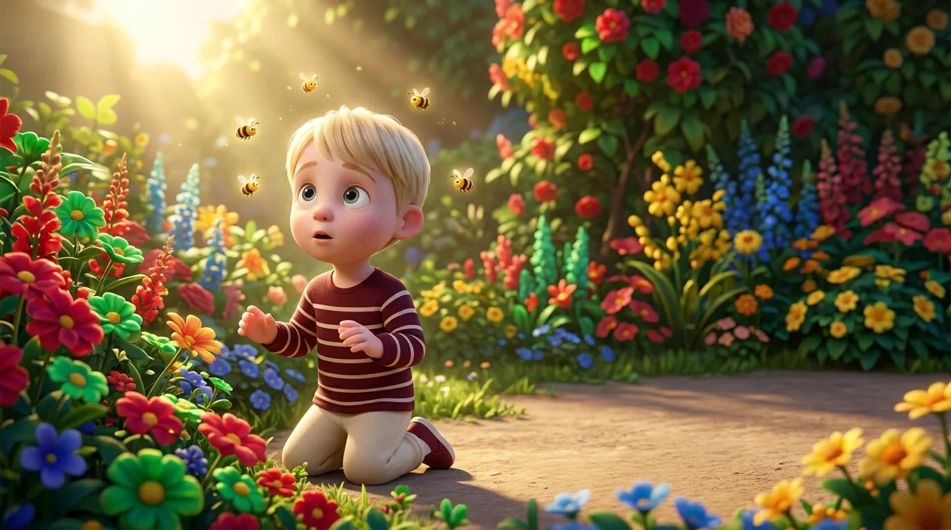 The Busy Bees — personalised storybook preview