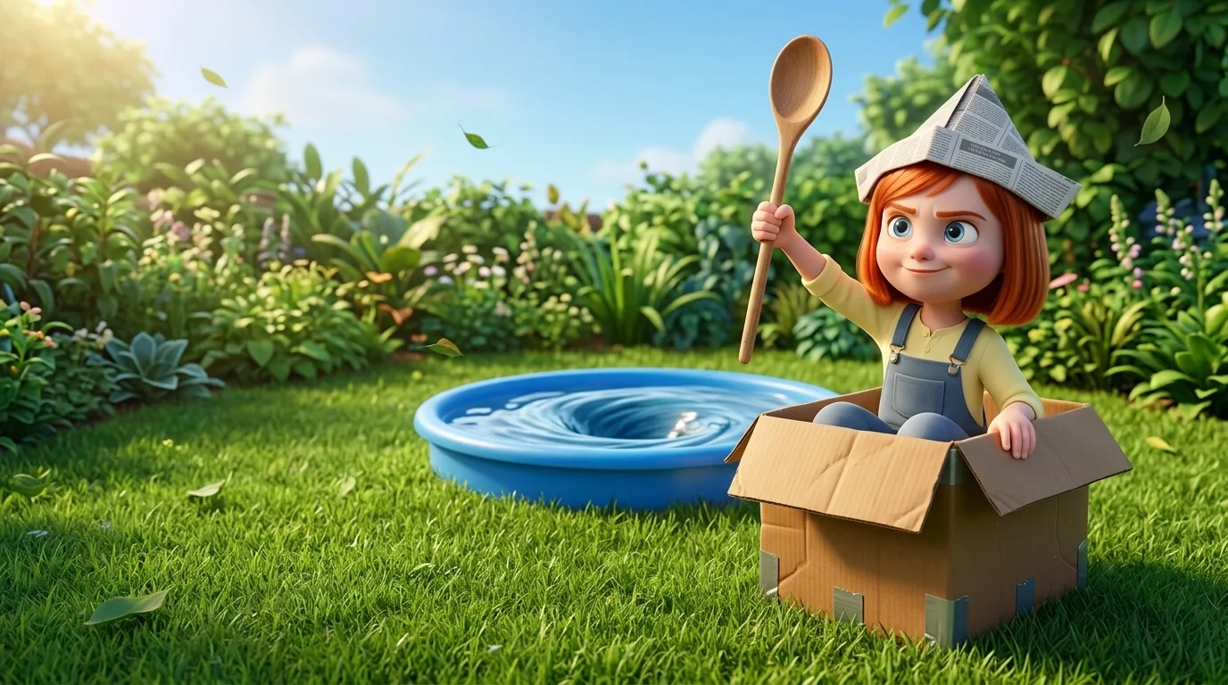 Captain of the Cardboard Sea — personalised storybook preview